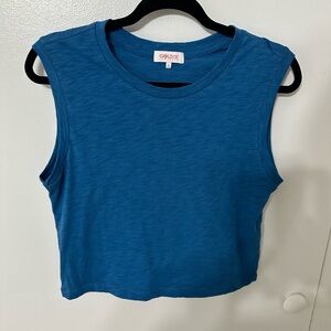 NWOT Goldie Women's Blue Tank
